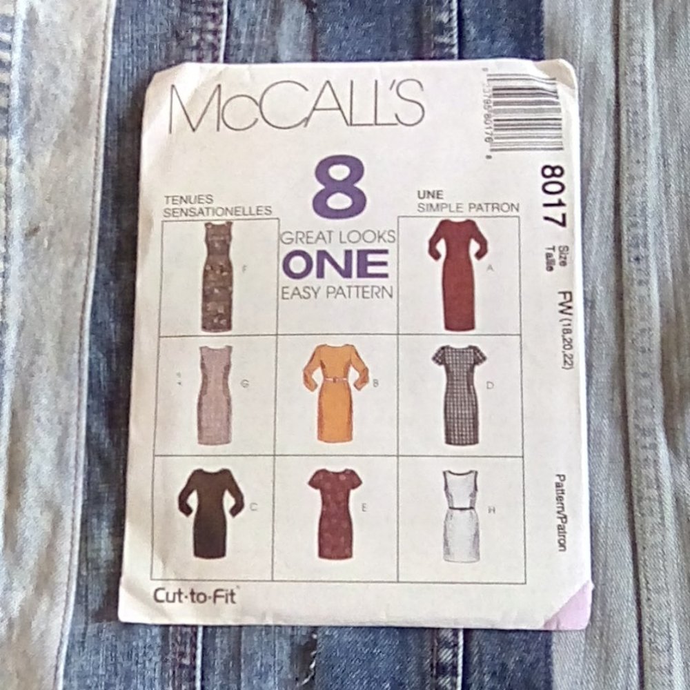 McCall's 8 great looks 1 east pattern as 18-20-22